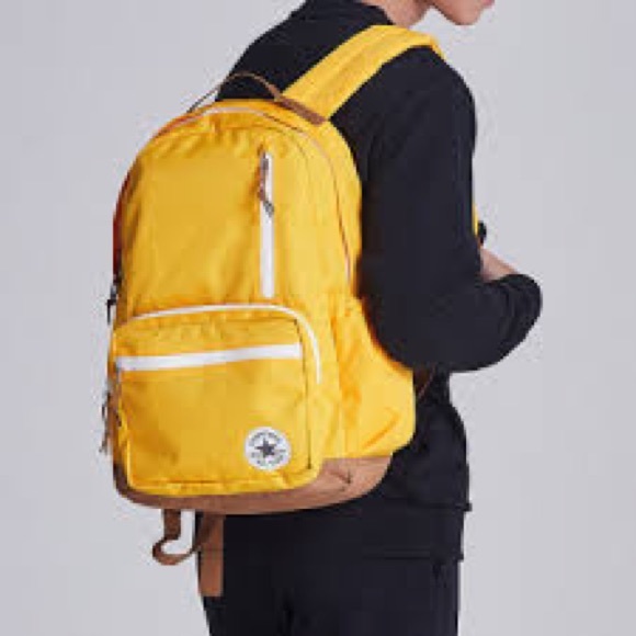 Converse Backpack Go Univer Gold/Burnt Caram/White - Picture 2 of 8